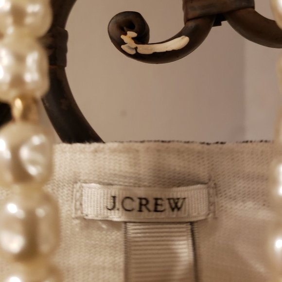 J.CREW White Tunic 100% Cotton Dress.  M - Picture 6 of 6